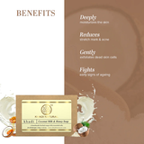 Khadi Natural Herbal Coconut Milk & Honey Soap, 125 g image 3