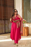 Faux Georgette Kurti Bottom & Dupatta image 3