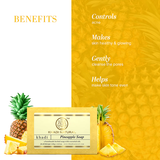 Khadi Natural Pineapple Soap 125g image 3