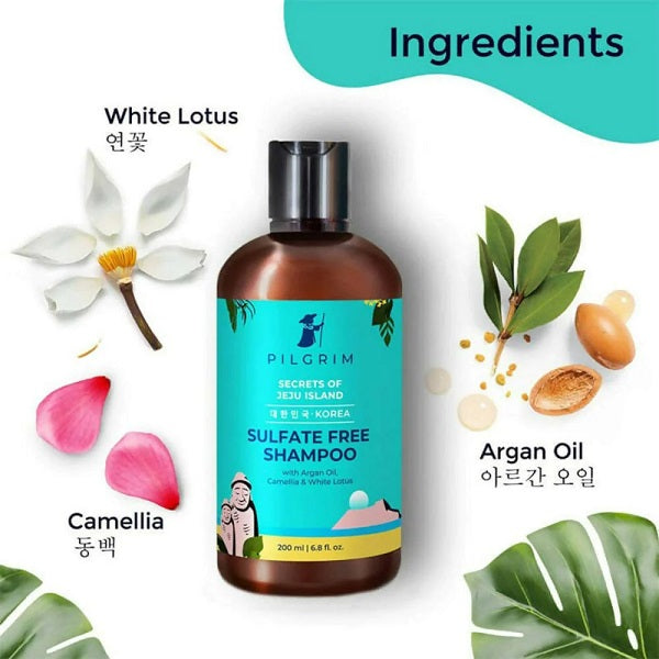 Pilgrim Mild Sulphate Free Shampoo - 200 ml image 3