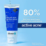 1% Salicylic Acid Gel Face Wash with Salicylic Acid & Witch Hazel - 100ml image 3