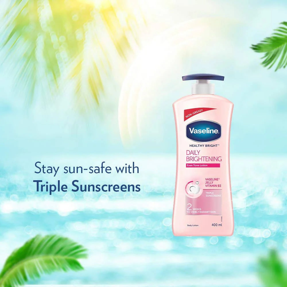 Vaseline Healthy Bright Daily Brightening Body Lotion -100 ml image 3