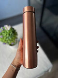 Plain Pencil Copper Drinking Water Bottle - 900ml image 3