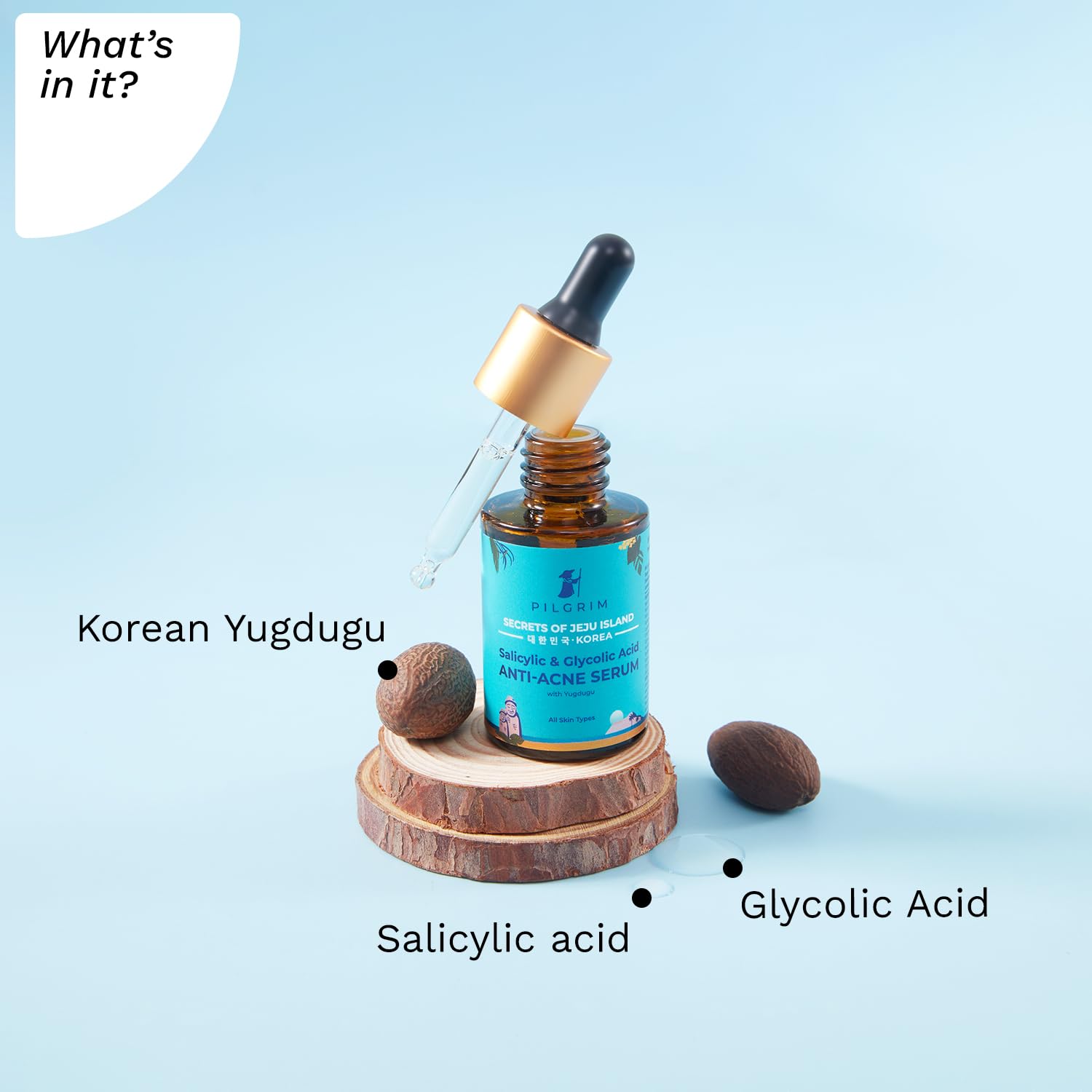 Pilgrim Salicylic Acid + Glycolic Acid Anti Acne Serum - 30 ml image 3