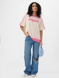 Pink Wash Women Oversized T-Shirts image 3