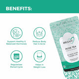 Oraah PCOS PCOD Herbal Tea - Spearmint Flavour - 50 gm - Pouch image 3