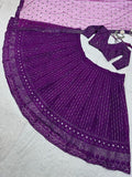 Faux Georgette With Embroidery Sequence Work Lehenga Choli With Dupatta image 3