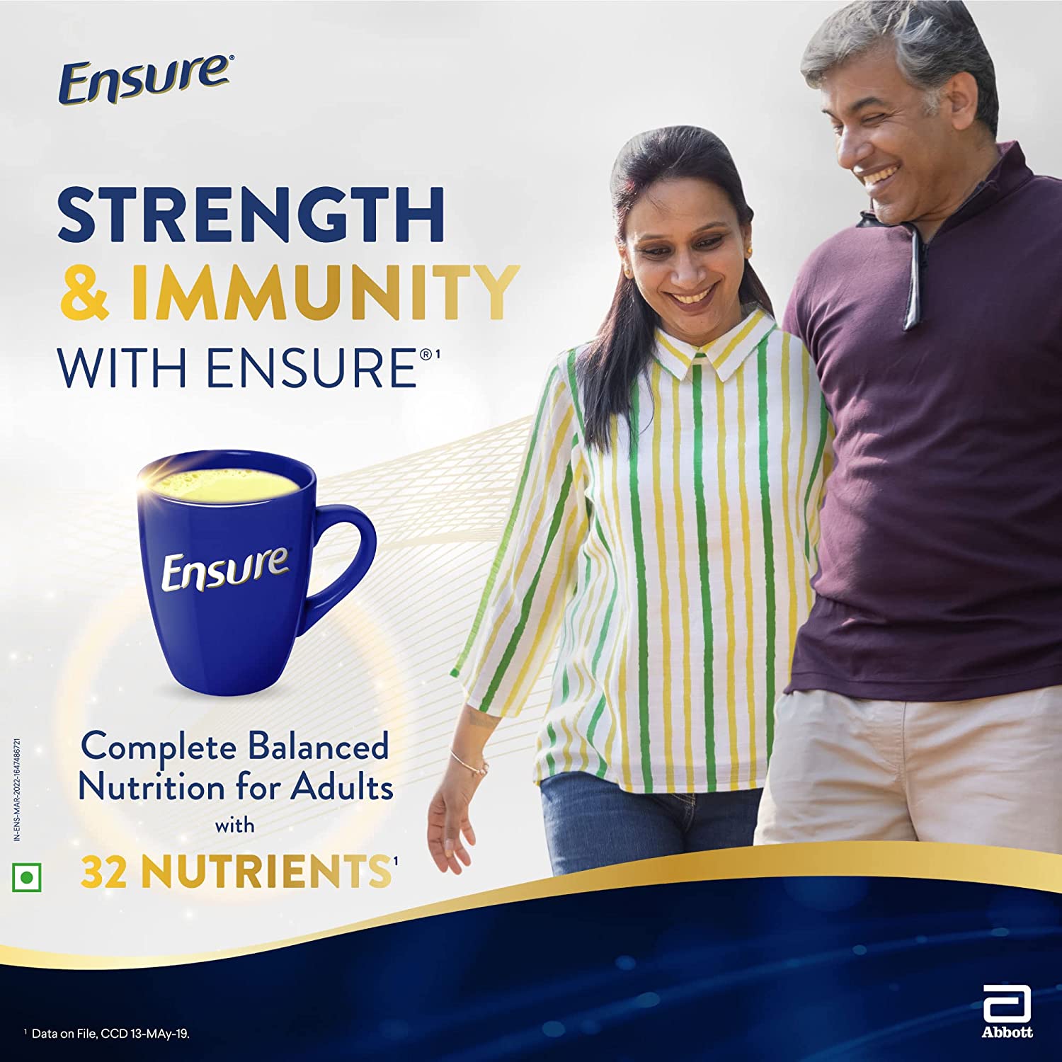 Ensure Nutritional Powder Vanilla Flavour - 400 gm - Refill Pack image 3