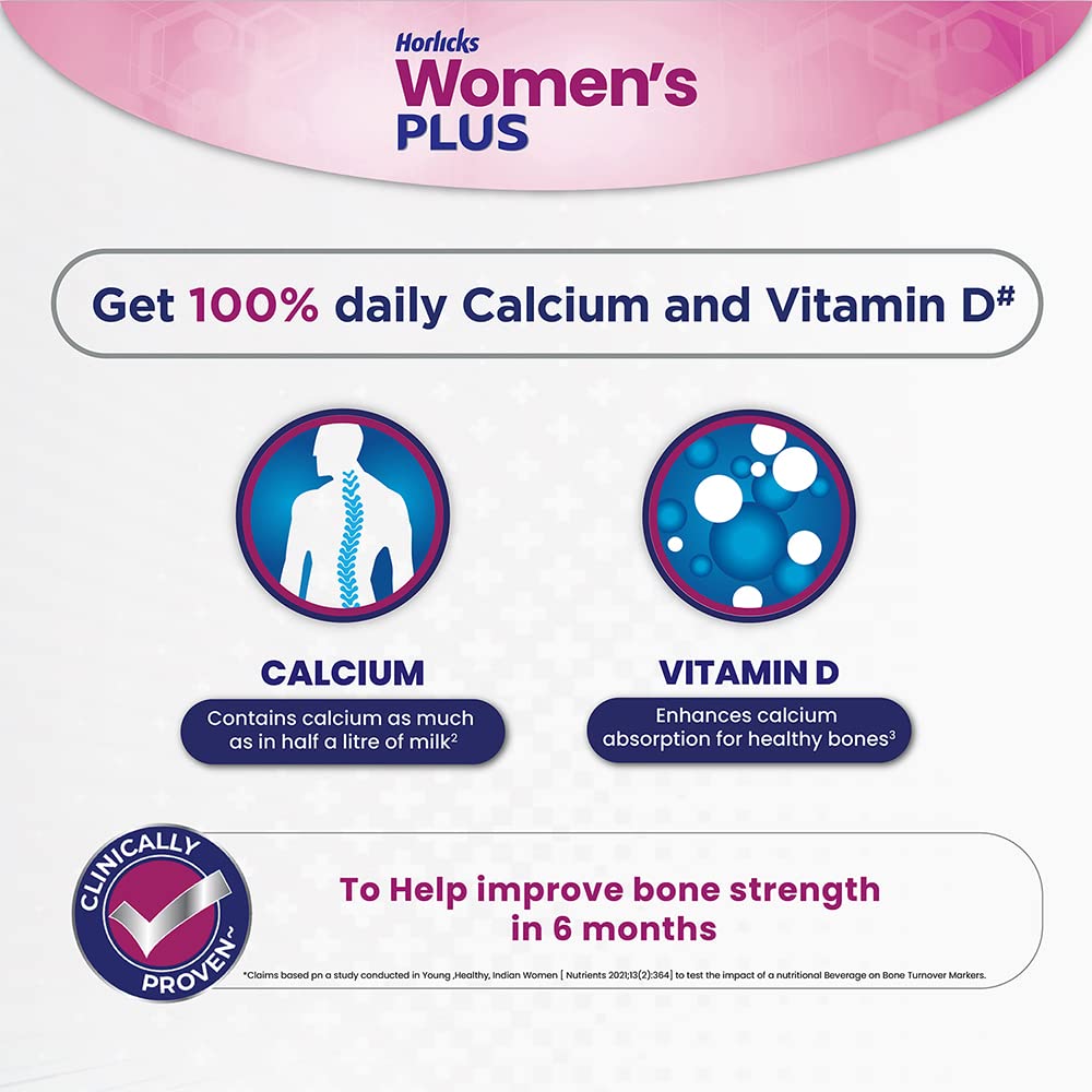 Women's Horlicks Chocolate Flavour - Pet Jar image 3