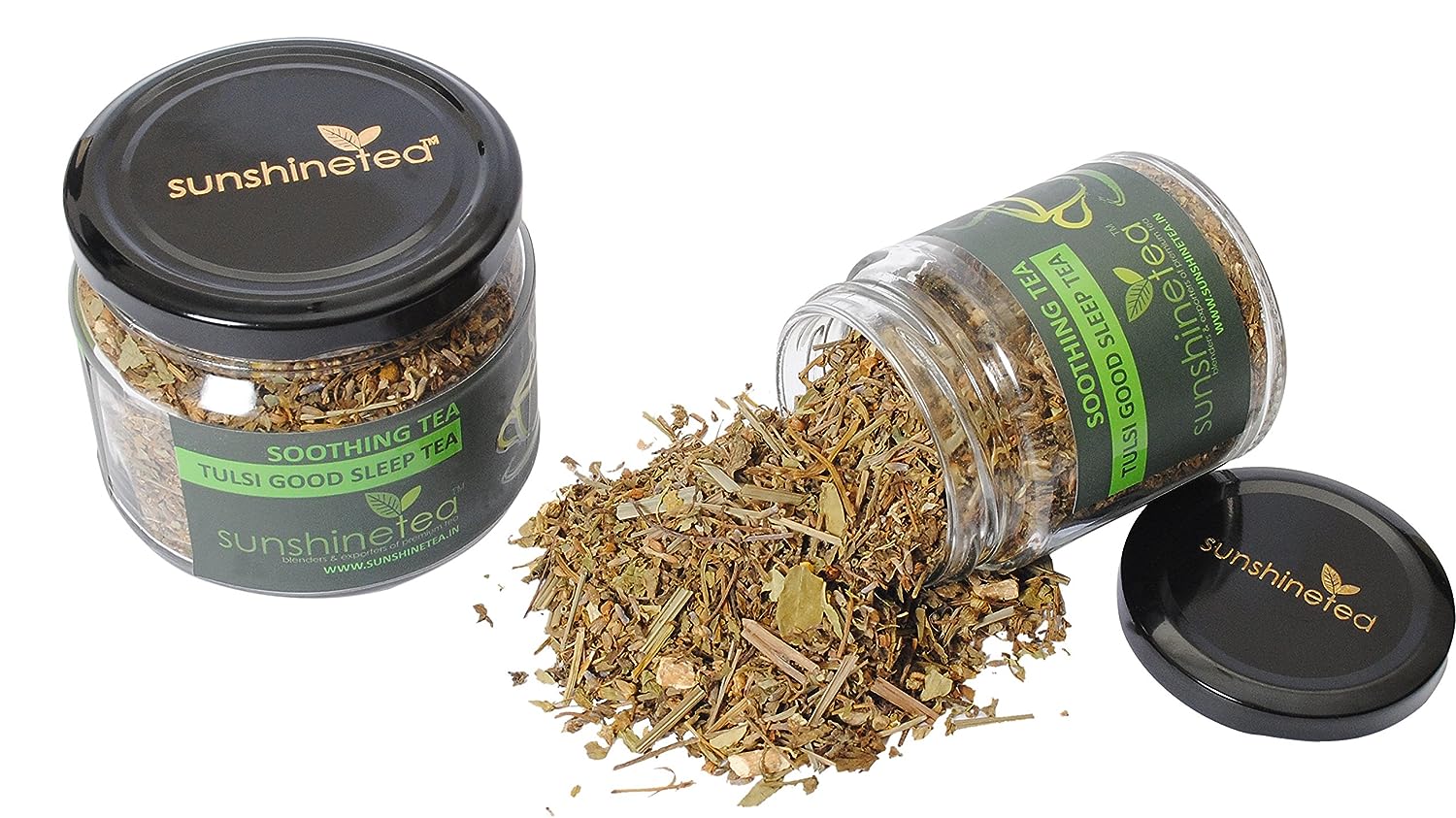 Sunshine Tea Tulsi Good Sleep Tea - Pack of 2 - 40 gm image 3
