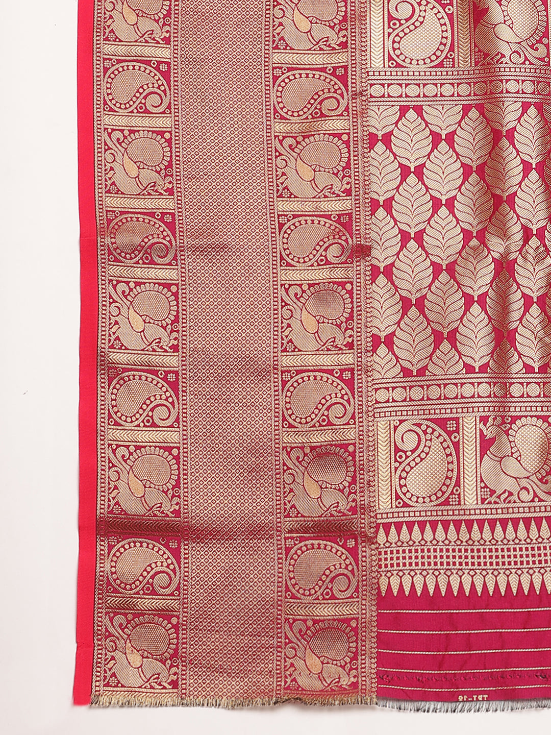 Banarasi Silk Saree With Blouse image 7