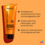 Matrix Opti Care Smooth Straight Professional Conditioner - 196 gm image 3