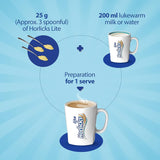 Horlicks Lite Refill Pack - Badam flavor image 3
