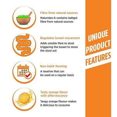 Piramal Naturolax -A Powder Tasty Orange - 100 gm image 3