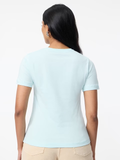 Pearl White Women T-Shirts image 3