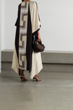 Soft Silk Crepe Kaftan, Beach Wear Caftan image 2