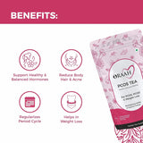 Oraah PCOS PCOD Herbal Tea - Kashmiri Kahwa Flavour - 50 gm - Pouch image 3