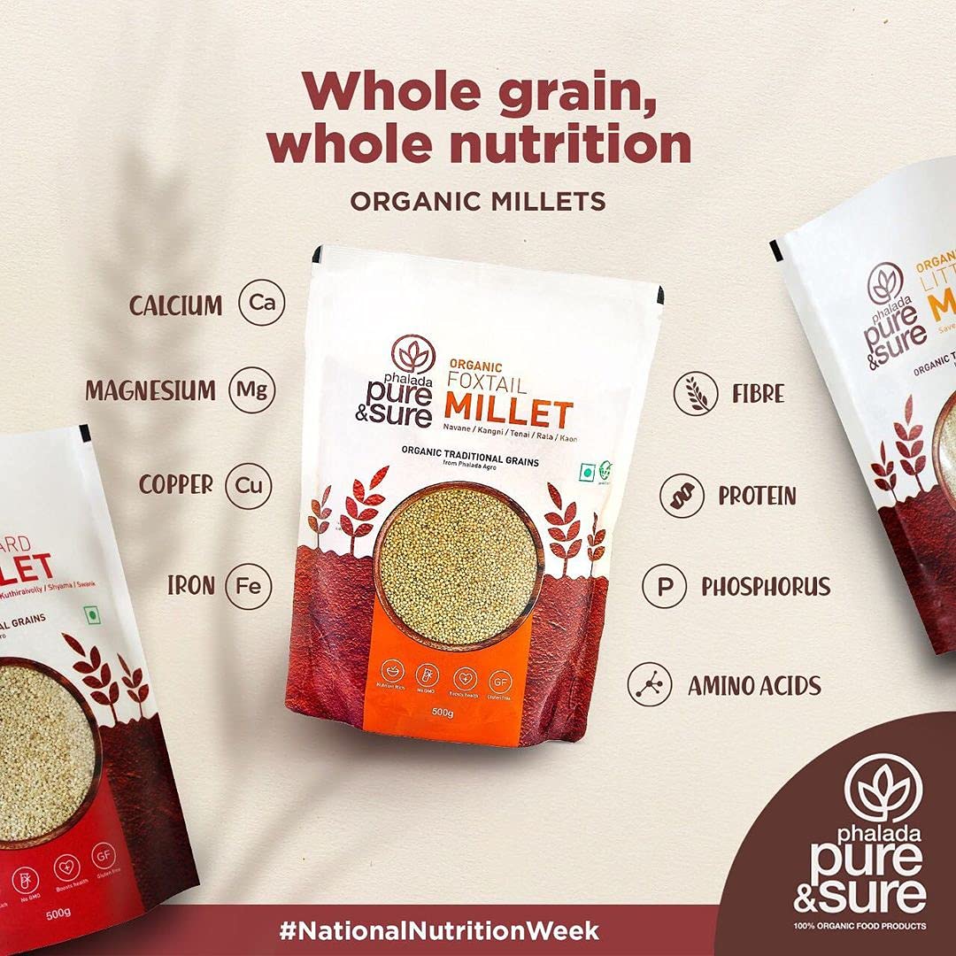 Pure & Sure Organic Foxtail Millets - 500g image 3