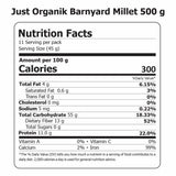 Just Organik Barnyard Millet (Samak Ke Chawal) - 500 gm image 3