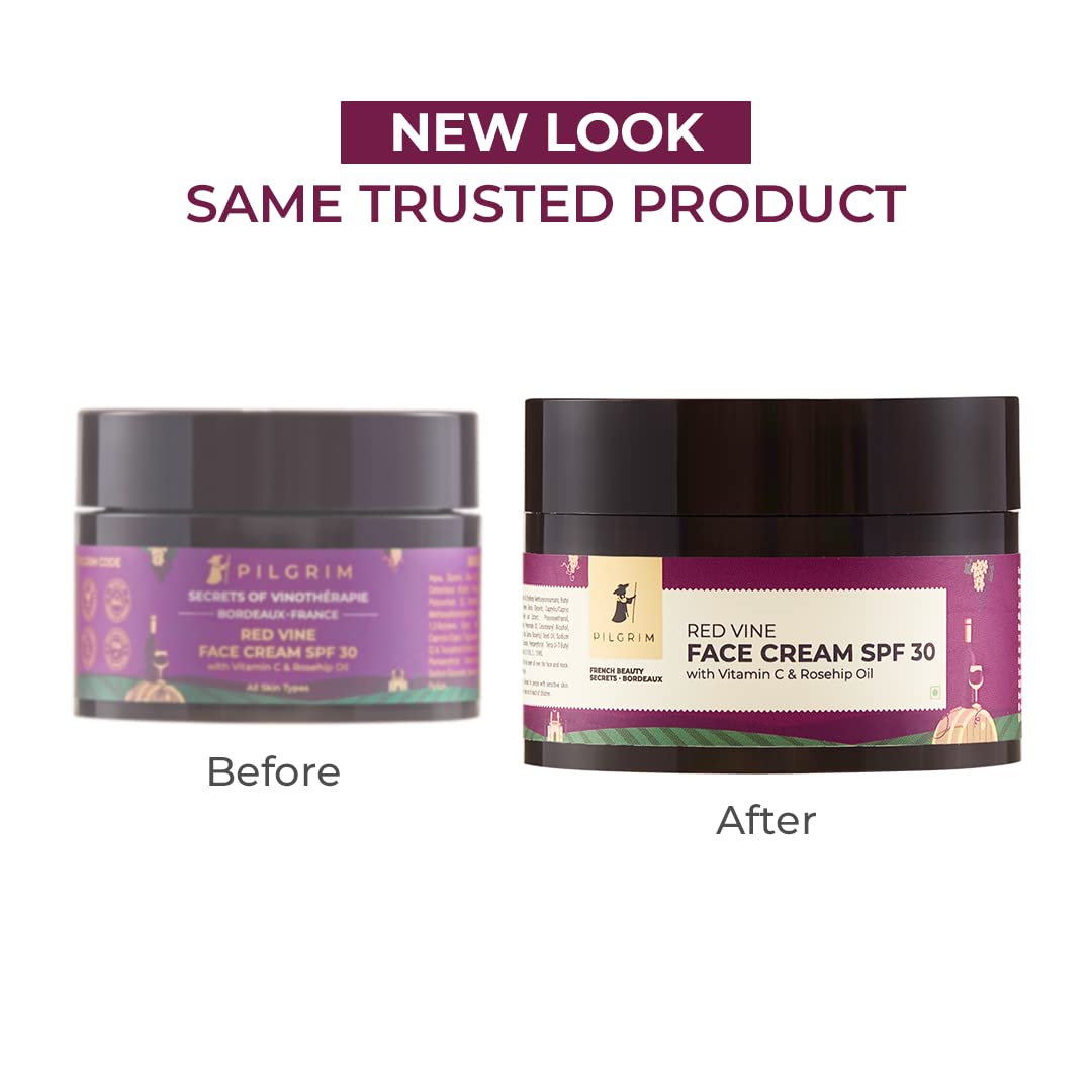 Pilgrim Red Vine Face Cream - 50 gm image 3