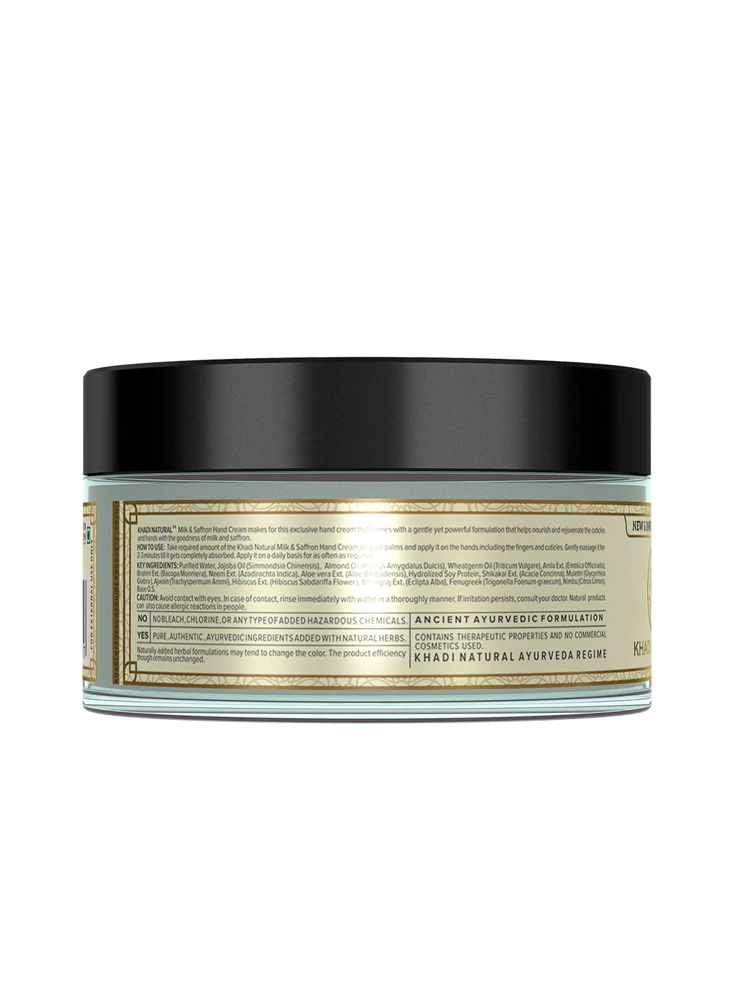 Khadi Natural Herbal Milk and Saffron Hand Cream with Shea Butter (50 Gms) image 3