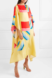 Soft Satin Silk Kaftan, Casual Wear Caftan For Women's image 2