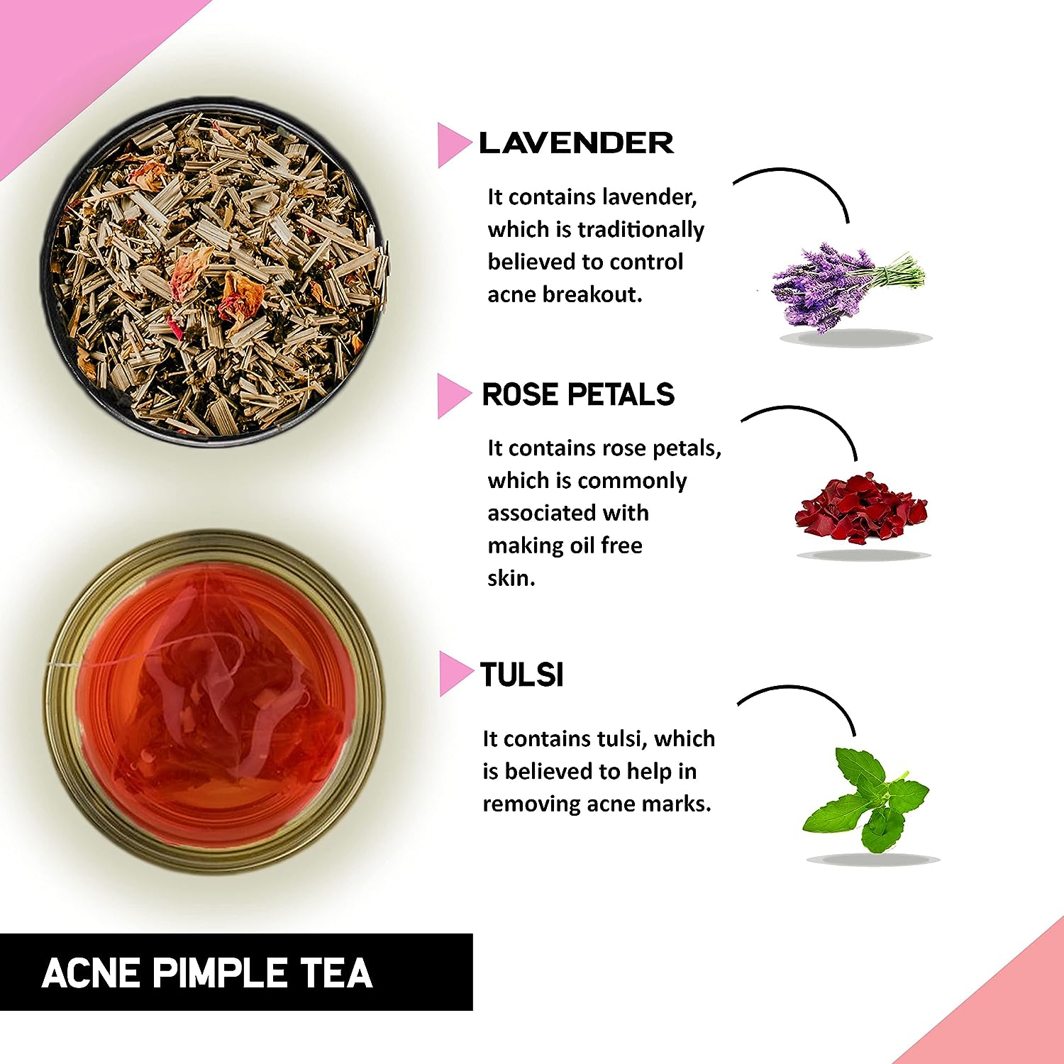Teacurry Acne Pimple Tea - 30 teabags image 3