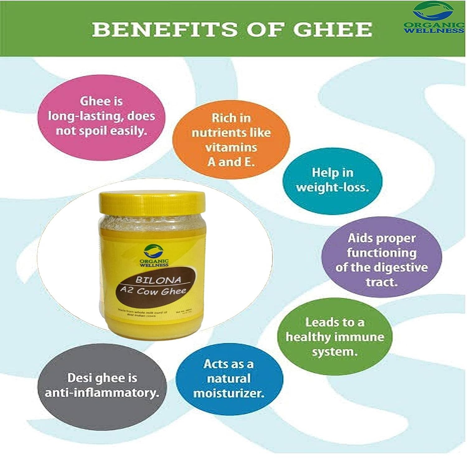 Organic Wellness A2 Bilona Cow Ghee image 3