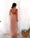 Heavy Georgette Classic Festival Saree With Blouse image 3