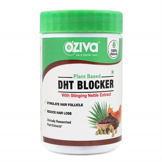 OZiva Plant Based DHT Blocker With Stinging Nettle Extract image 1