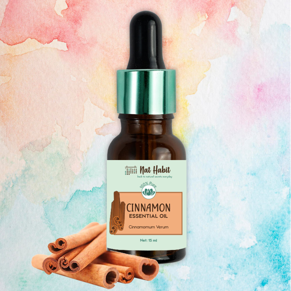 Nat Habit Pure Cinnamon Essential Oil - 15 ml image 1