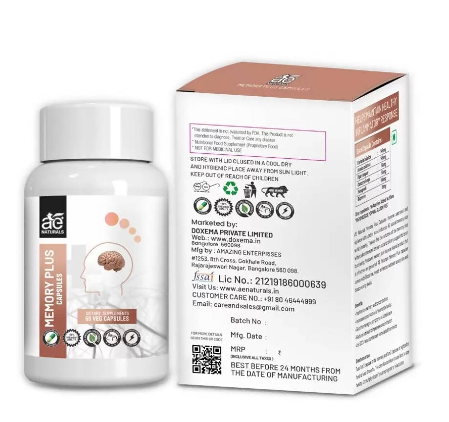 Ae Naturals Memory Plus Capsules image 2