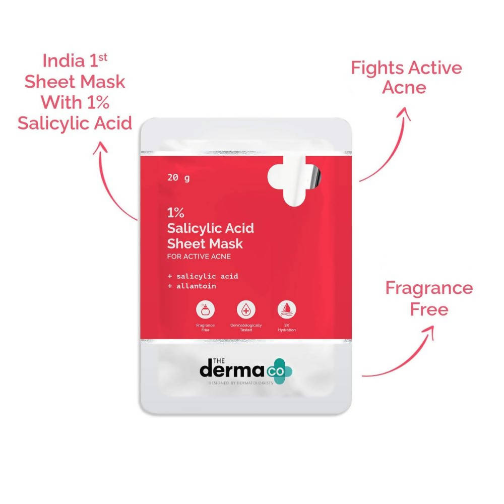 The Derma Co. Hydrating Sheet Mask - Kojic Acid & Alpha Arbutin (20g) image 3