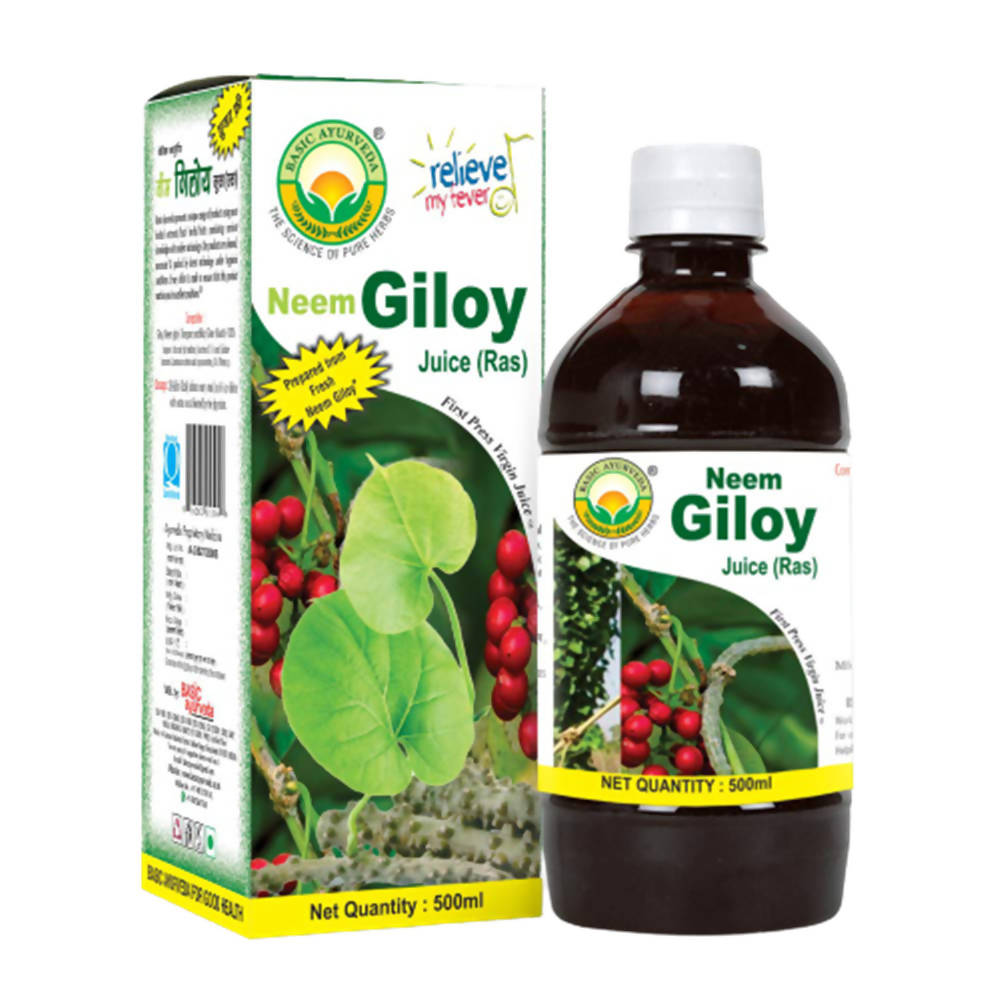 Basic Ayurveda Neem Giloy Juice (Ras) - 500 ml image 1