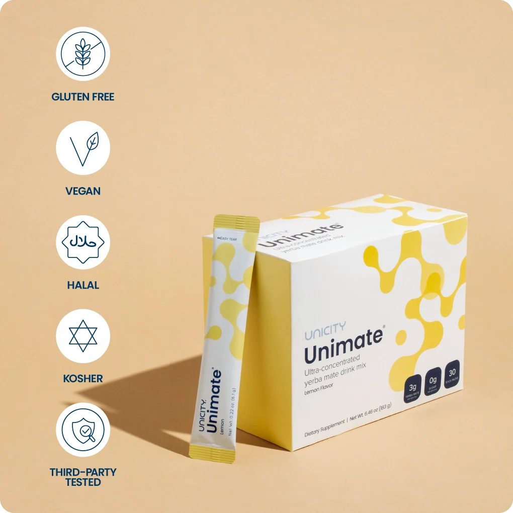 Unicity Balance (30 Pack) & Unimate Drink Mix (60 Pack) Combo Set – Lemon, Berry Flavors image 4
