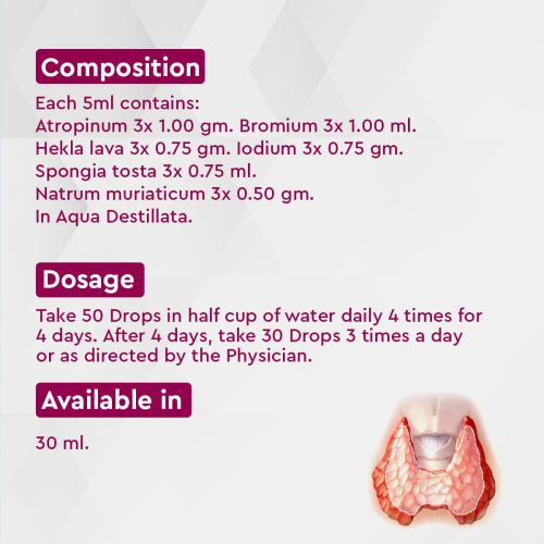 Allen Homeopathy A52 Thyroid Drops image 3