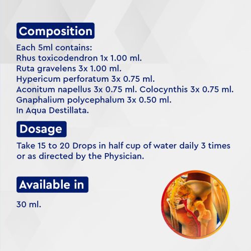 Allen Homeopathy A29 Sciatica Relief Drops image 3