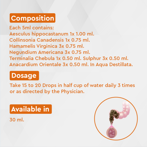 Allen Homeopathy A26 Piles Drops image 3