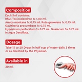 Allen Homeopathy A28 Rheumatism Drops image 3