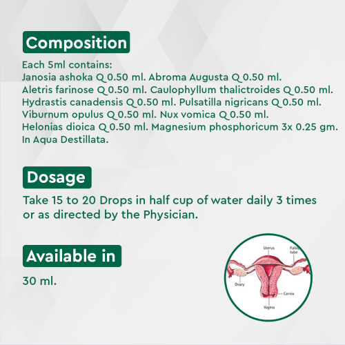 Allen Homeopathy A22 Leucorrhoea Drops image 3