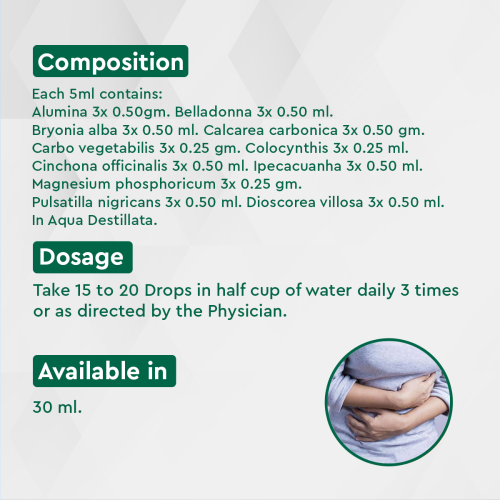 Allen Homeopathy A64 Abdominal Pain Drops image 4