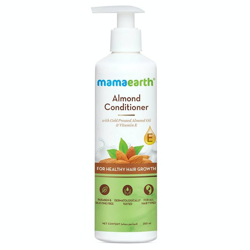 Mamaearth Almond Conditioner with Almond Oil & Vitamin E -250 ml image 2
