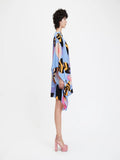 Casual Wear French Moss Printed Women Short Kaftan J5700 image 4