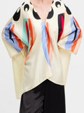 Beach Style Soft Satin Silk Top With BSY Pant 2 Piece Coord Set J5678 image 4