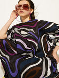 Festive Wear Lewish Cotton Kaftan Loose Fit Caftan Dress J5698 image 4