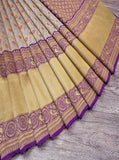 Soft Lichi Silk Kanjivaram Saree image 4