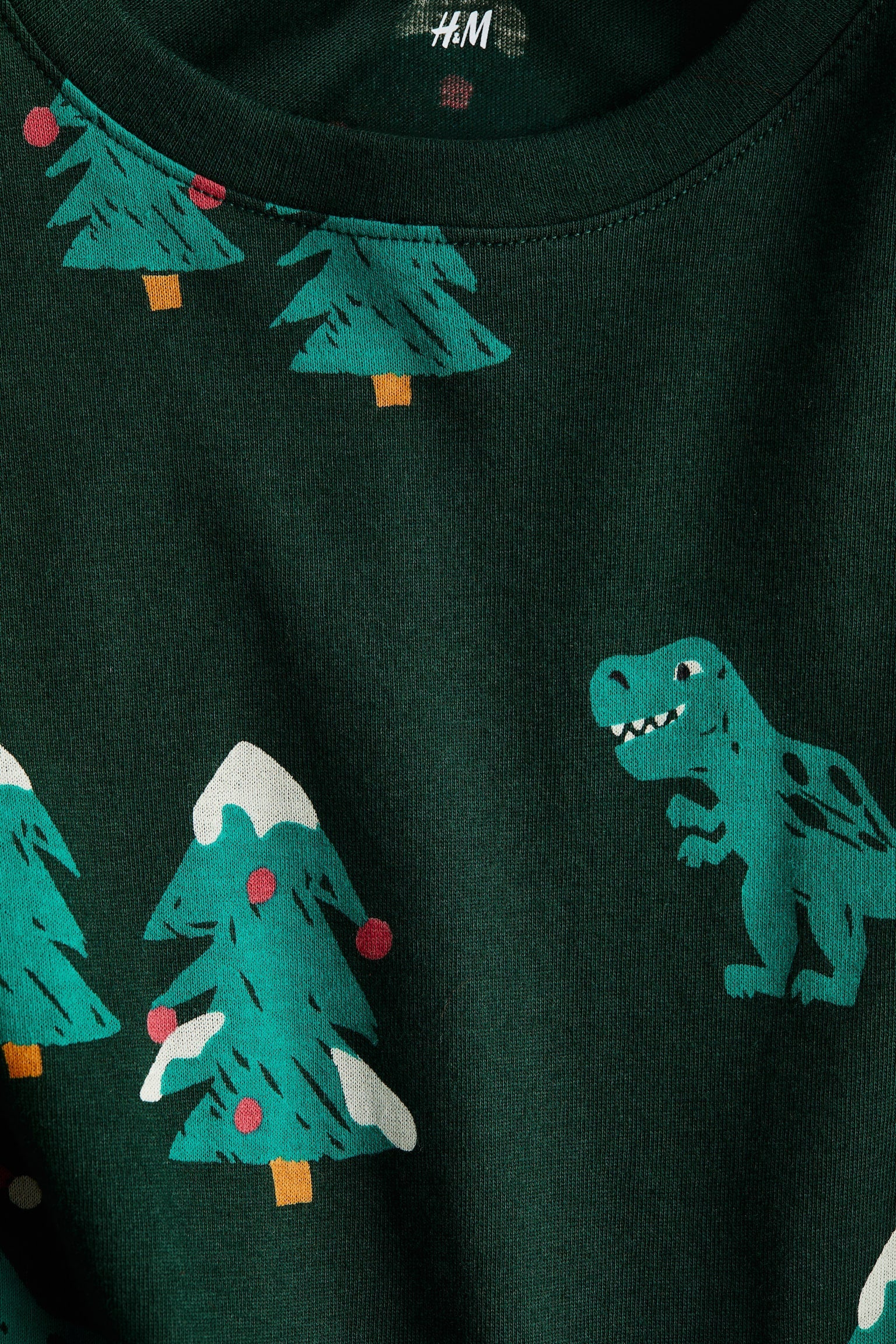 MOTIF-DETAIL COTTON T-SHIRT image 2