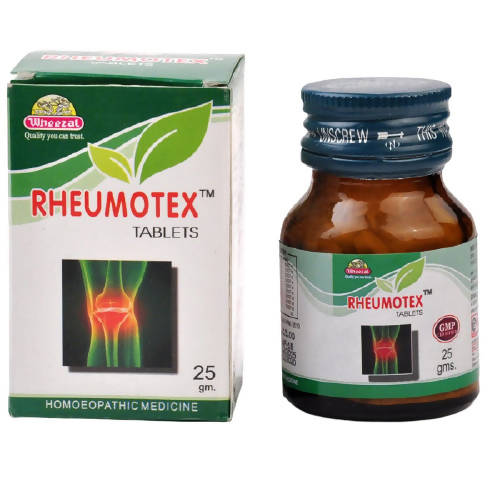 Wheezal Homeopathy Rheumotex Tablets image 1