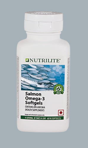 Nutrilite Salmon Omega-3 Softgels – 60 Count image 1