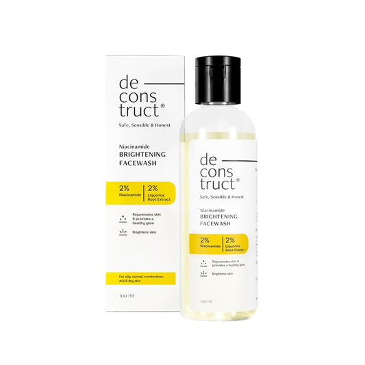 Deconstruct Niacinamide Brightening Facewash  -100 ml image 1